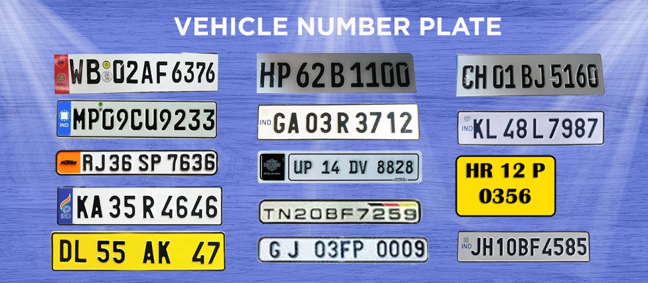 assignment of number plate